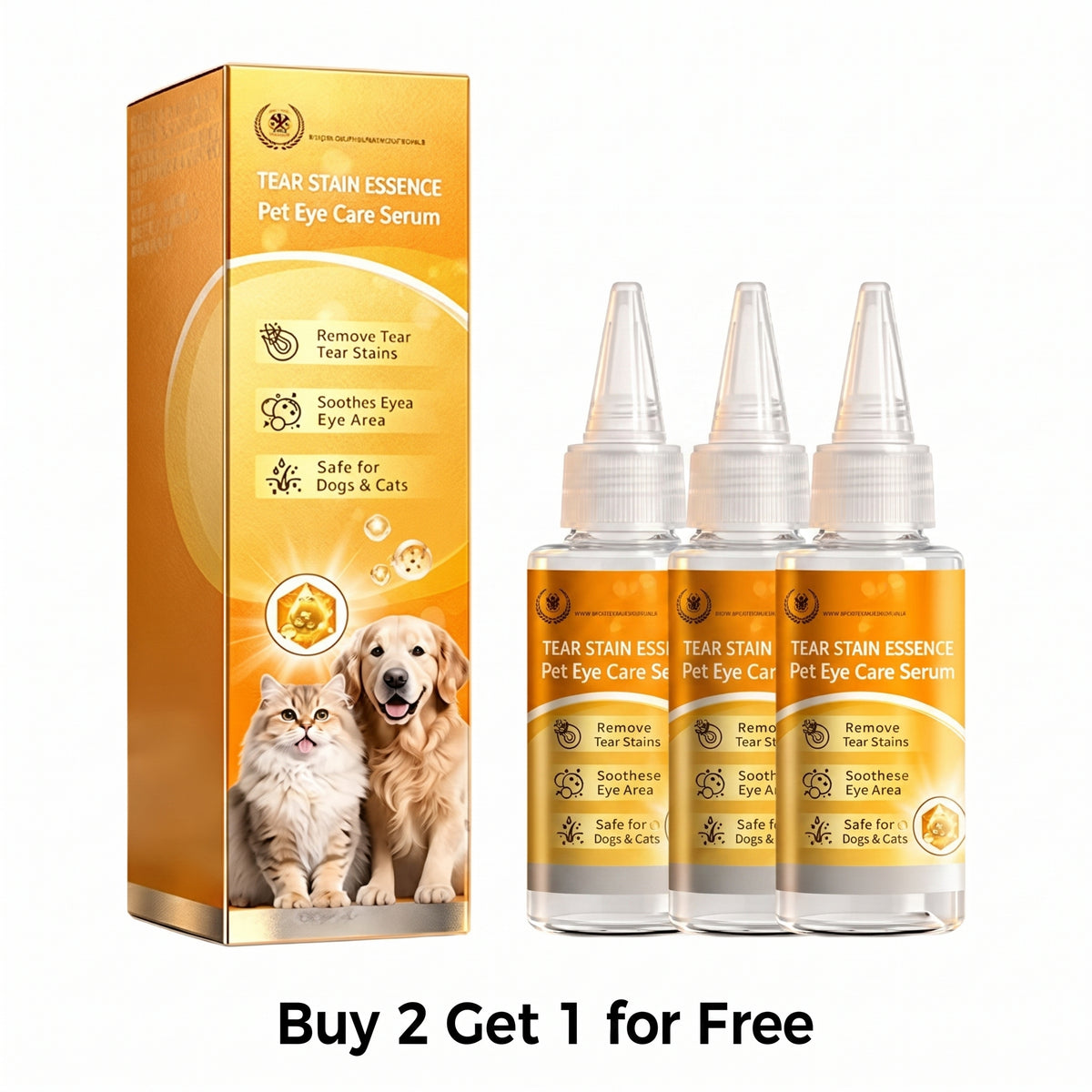 RZXEA™ Gentle Pet Eye Stain Remover Essence Nourishing Drops