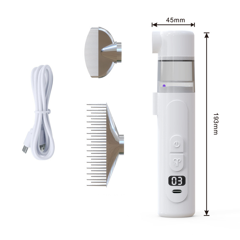 🐕LAST DAY SPECIAL PRICE!!🐱Electric Pet Grooming Comb🐏Keep your furry friends away from mites, fleas and tangled fur!