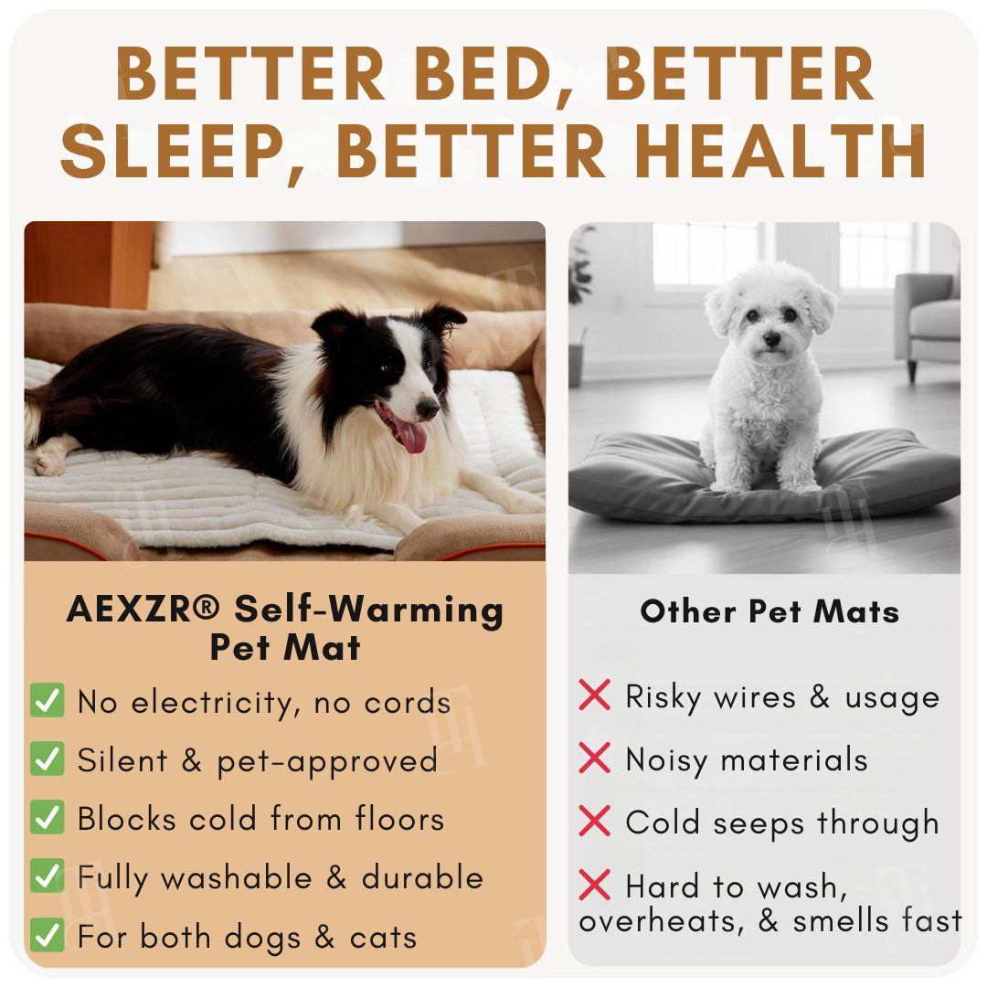 AEXZR® Self-Warming Mat 🌡️ No Electricity Needed