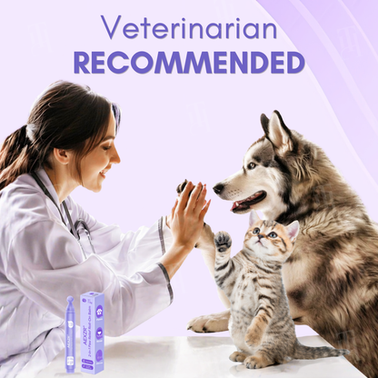 🐾 Soothe Cracked Paws & Noses in 3 Seconds | AEXZR® 2-in-1 Paw Relief Roll-On Balm