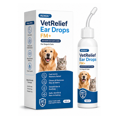 RZXEA™ VetRelief Ear Drops FM+