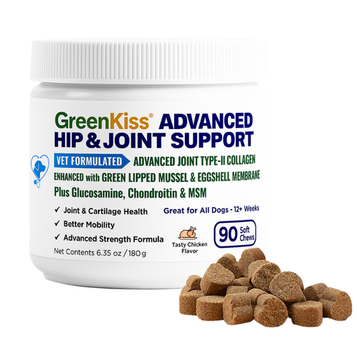 🌟 Official Store | GreenKiss® Advanced Hip & Joint Support Soft Chews