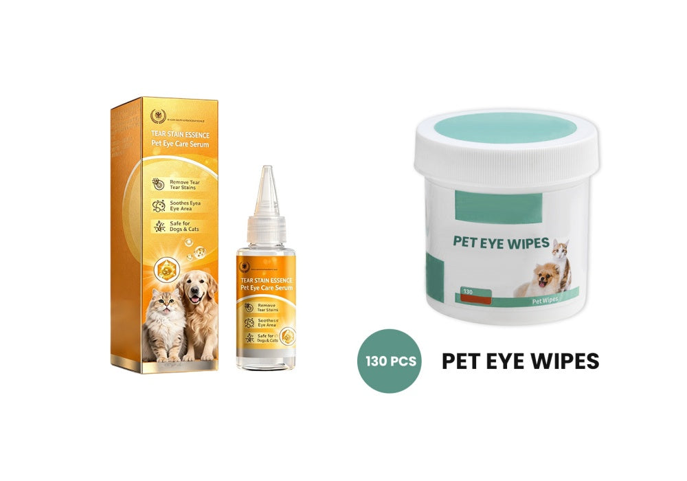 🔥With Pet Eye Cleaning Wipes 130ct (for Dog & Cat)
