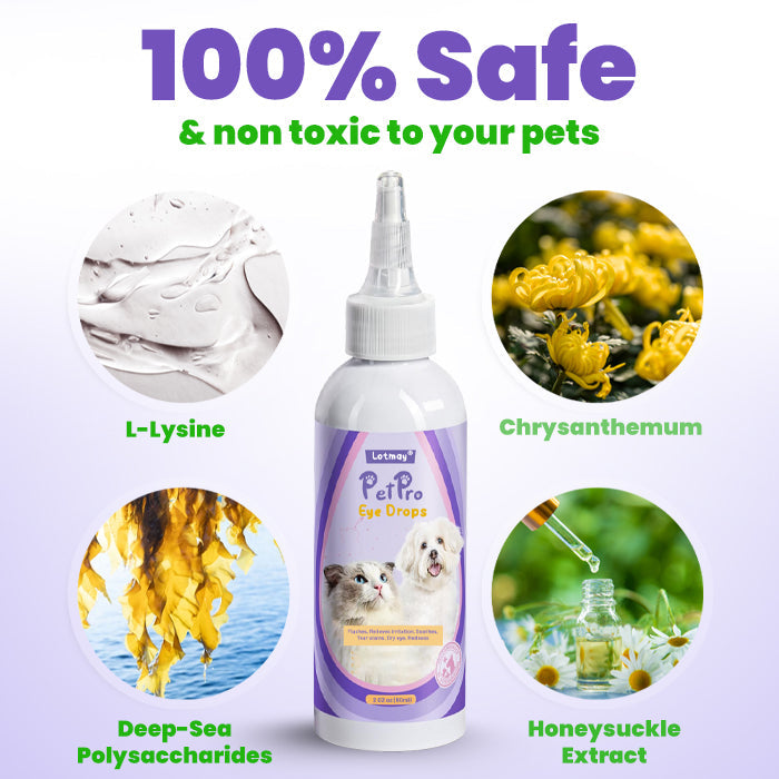 ⏱️ Fast Results 🌟 Official Store | Lotmay® PetPro Eye Drops