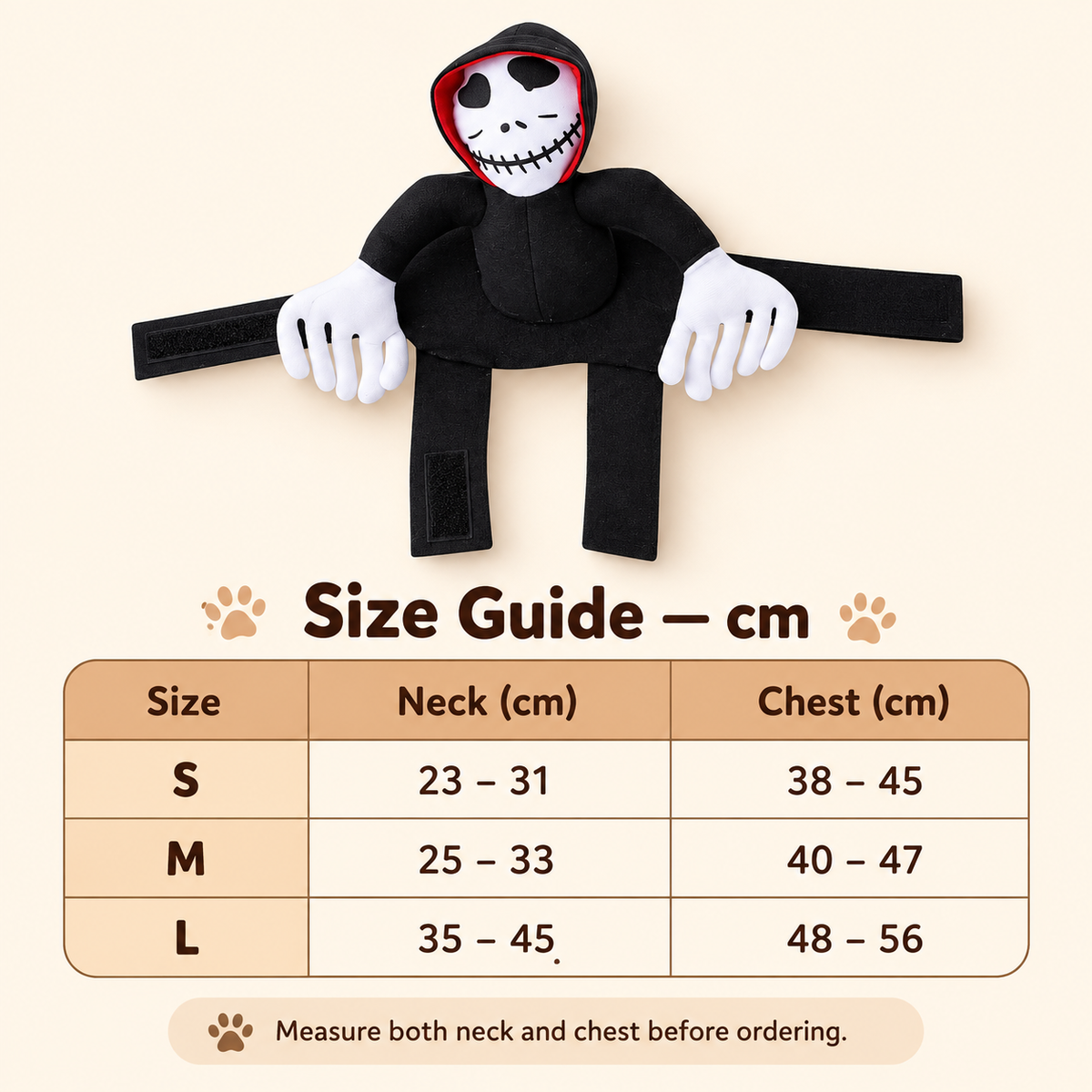 Spooky Rider Halloween Pet Costume