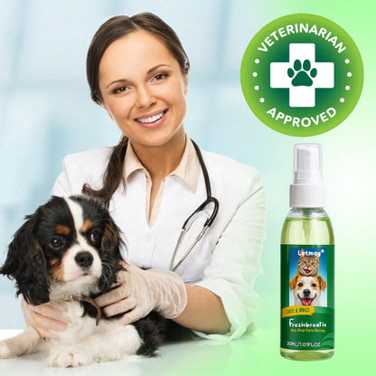 🌟 Official Store | Lotmay® FreshBreath Pet Oral Care Spray