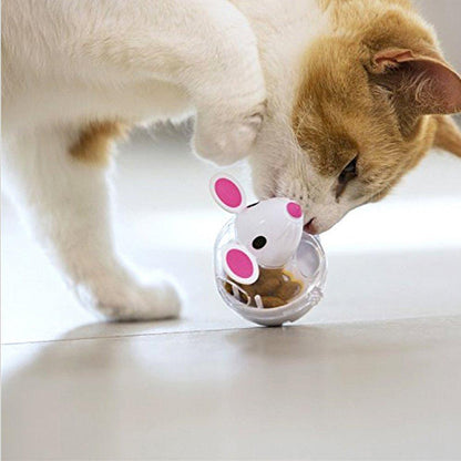 RZXEA™ Bobble Mouse Cat Treat Dispenser