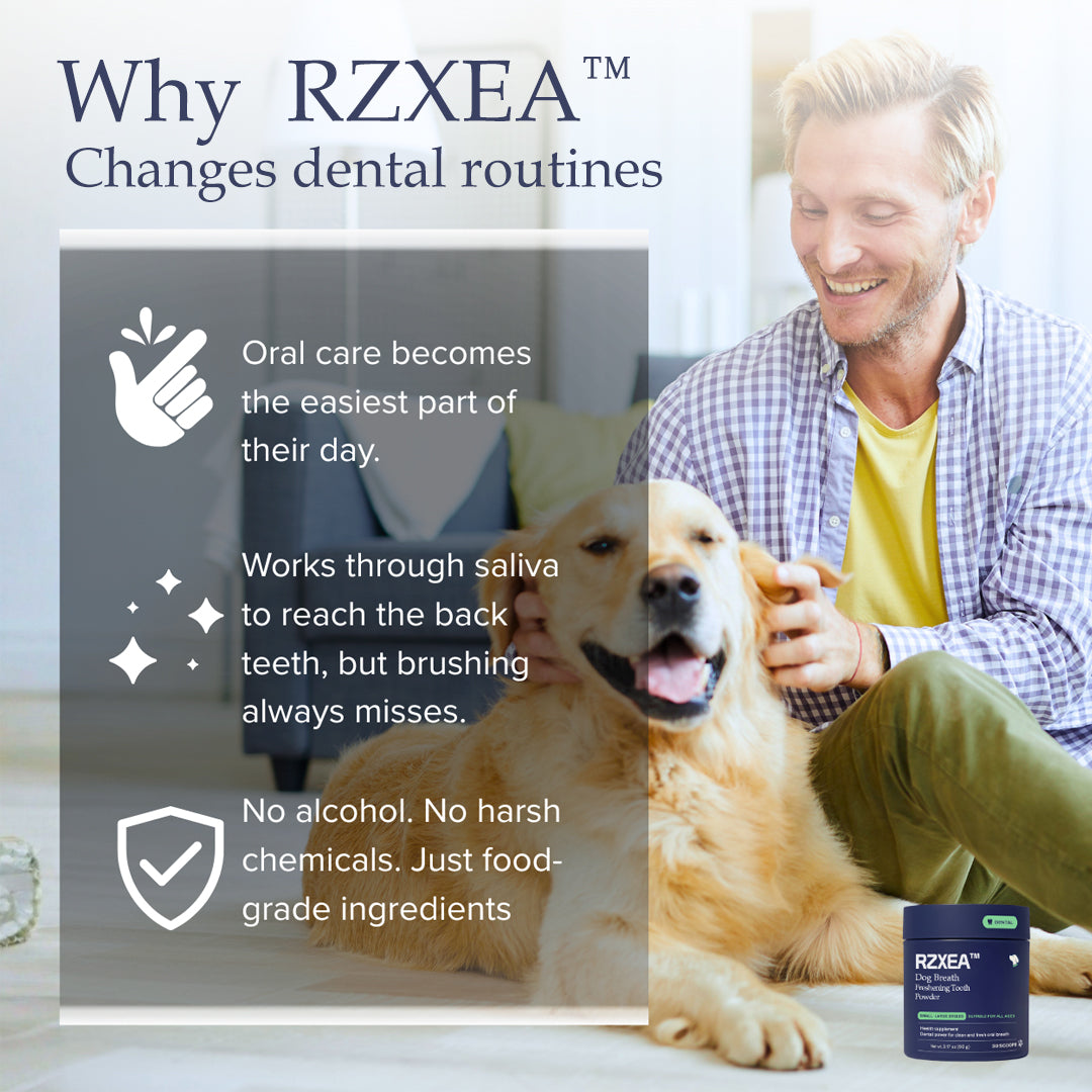RZXEA™ Tartar & Plaque Remover 🛡️ Vet Recommended