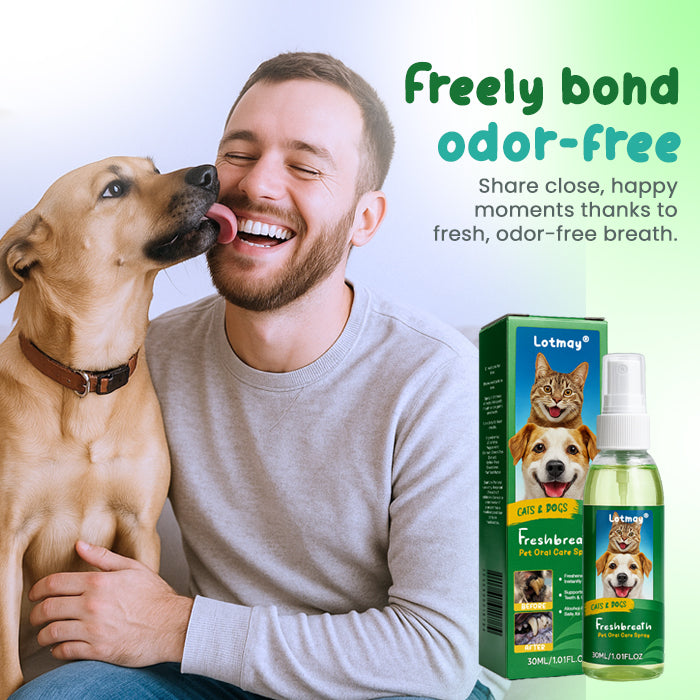 🌟 Official Store | Lotmay® FreshBreath Pet Oral Care Spray