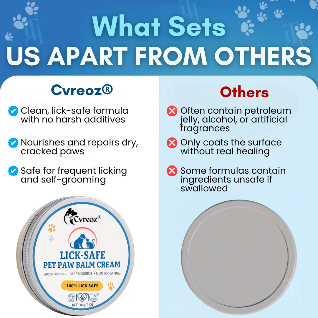 🌟 Official Store | Cvreoz® Lick-Safe Pet Paw Balm Cream