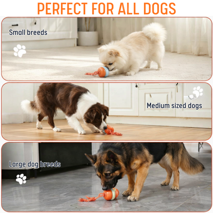 RZXEA™ Smart Interactive Dog Ball ⚡ Self-Rolling & Durable TPU | Cures Boredom