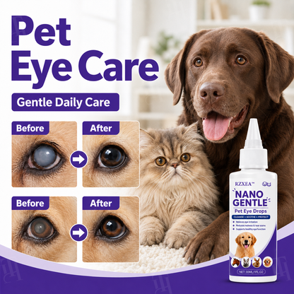 ⭐ RZXEA™ Nano Gentle Pet Eye Drops