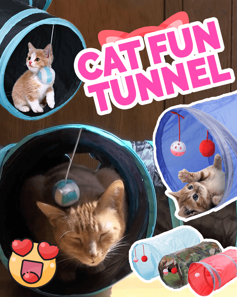 RZXEA™ Cat Fun Tunnel