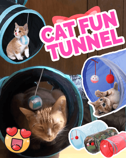 RZXEA™ Cat Fun Tunnel