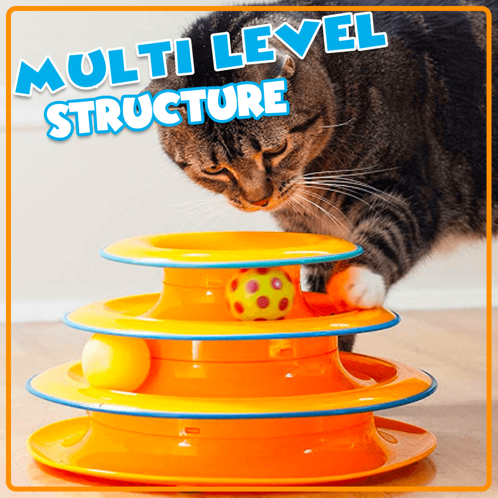 RZXEA™3-Tier Tower Cat Toy