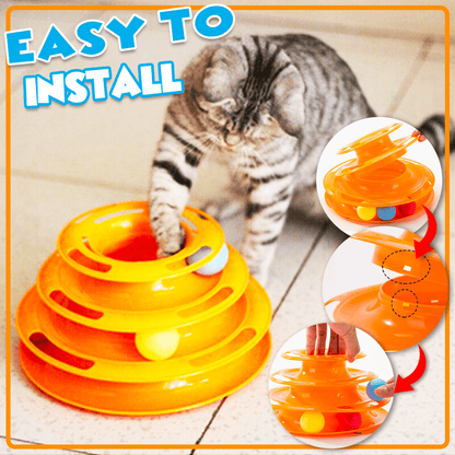 RZXEA™3-Tier Tower Cat Toy