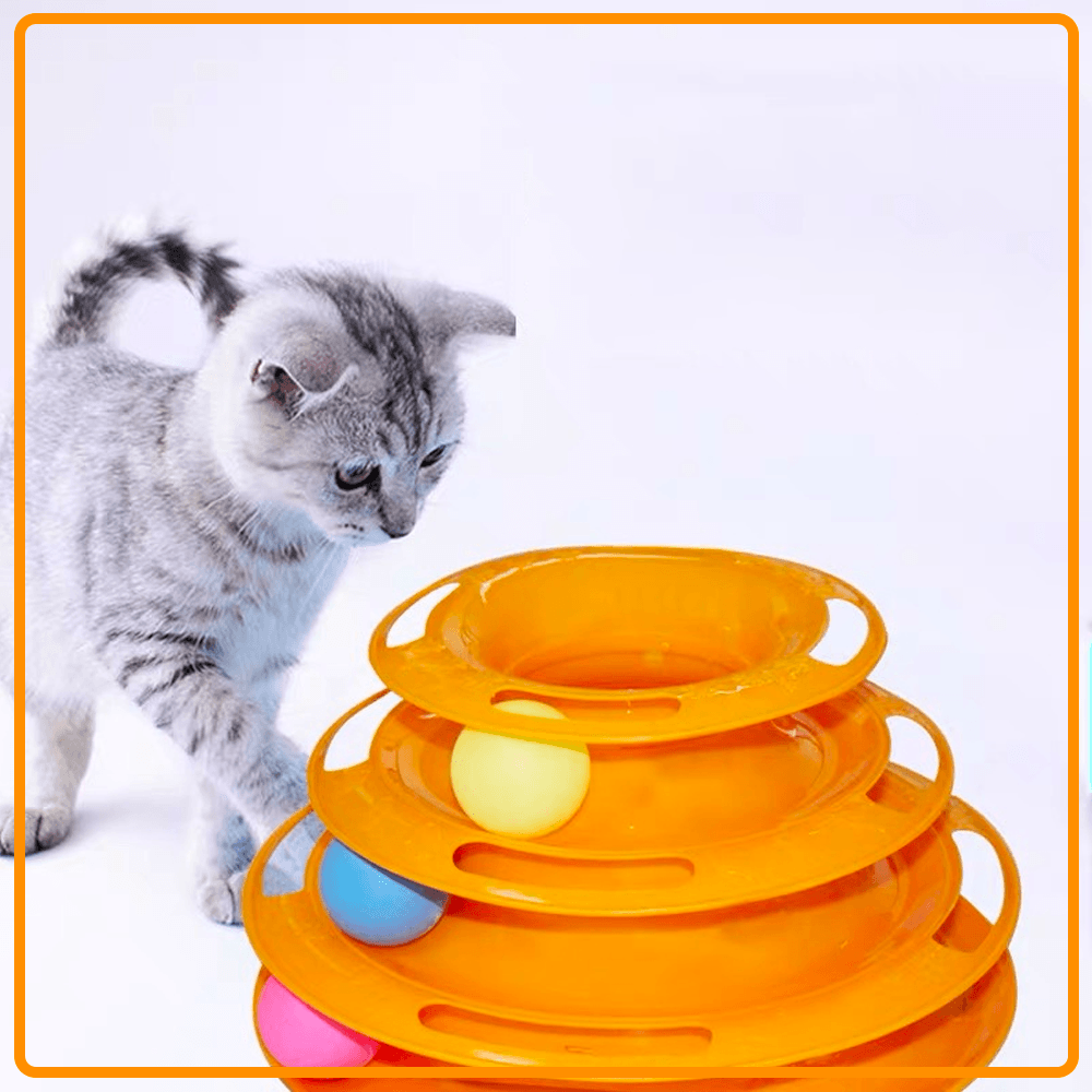 RZXEA™3-Tier Tower Cat Toy