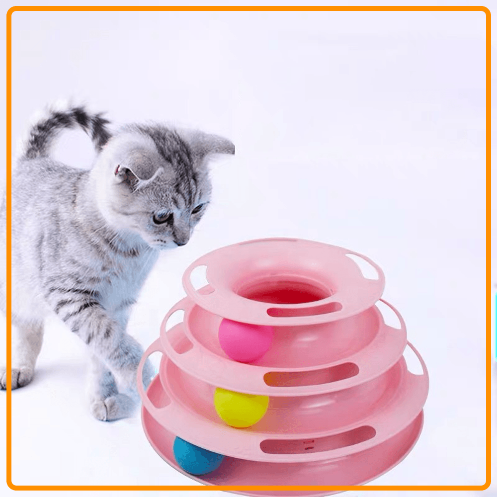 RZXEA™3-Tier Tower Cat Toy