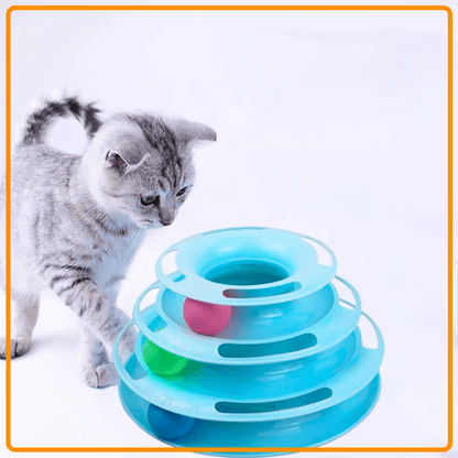 RZXEA™3-Tier Tower Cat Toy