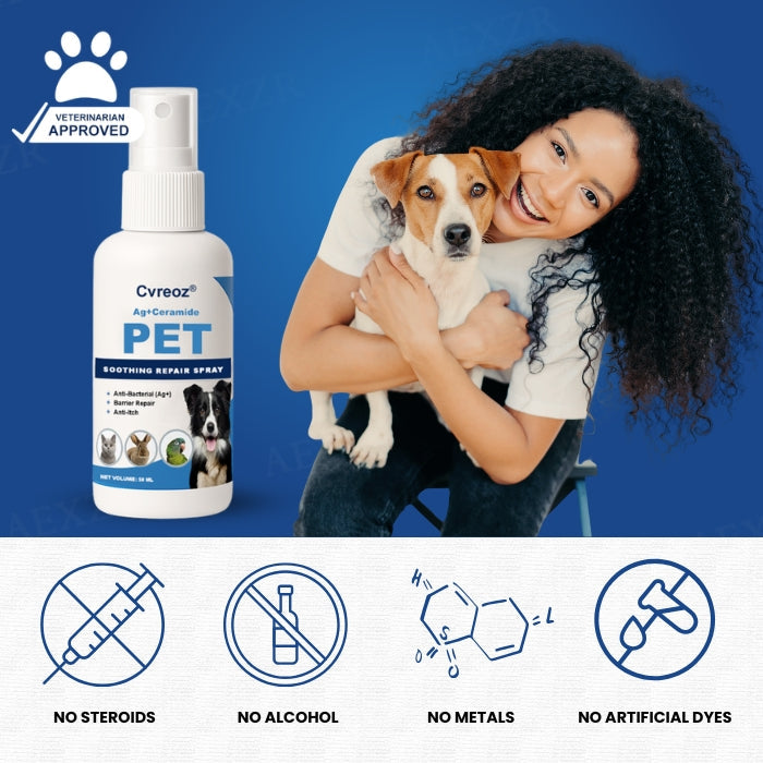 🌟 Official Store | Cvreoz® Pet Soothing Repair Spray