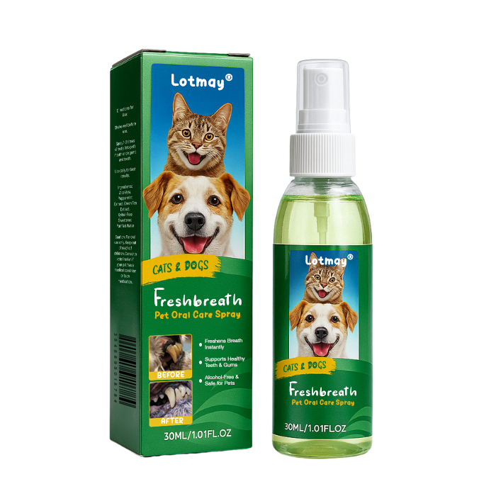 🌟 Official Store | Lotmay® FreshBreath Pet Oral Care Spray