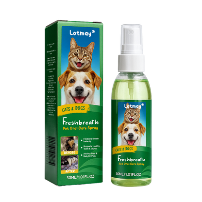 🌟 Official Store | Lotmay® FreshBreath Pet Oral Care Spray