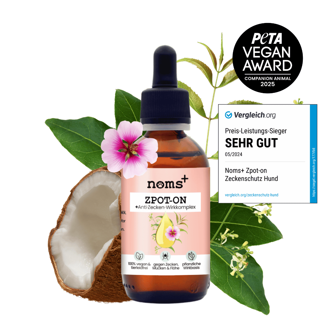 RZXEA™ Tick Protection for Dogs – Natural Spot-on against Fleas, Mites & Mosquitoes [50ml Annual Supply]