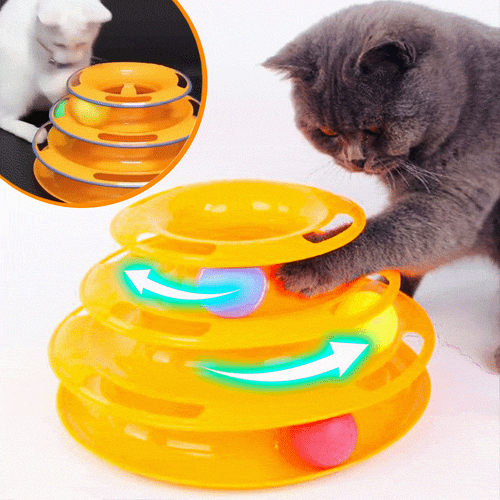 RZXEA™3-Tier Tower Cat Toy