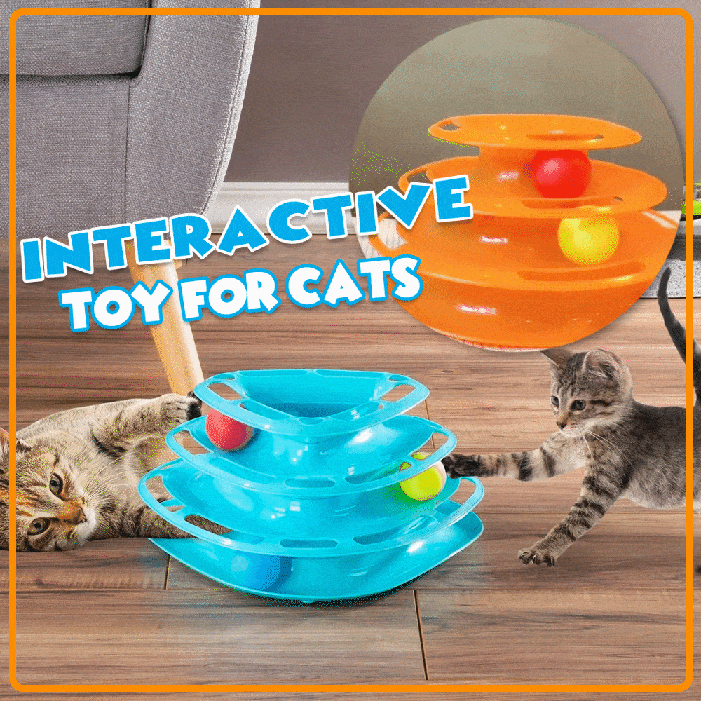RZXEA™3-Tier Tower Cat Toy