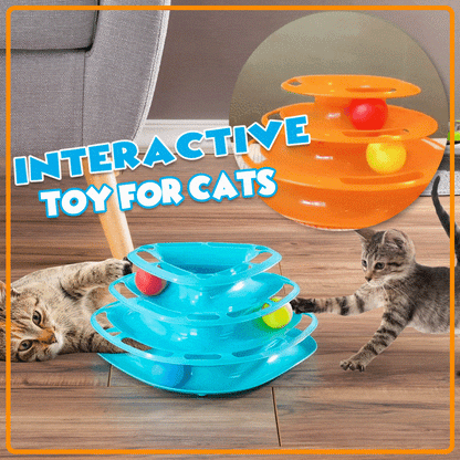 RZXEA™3-Tier Tower Cat Toy