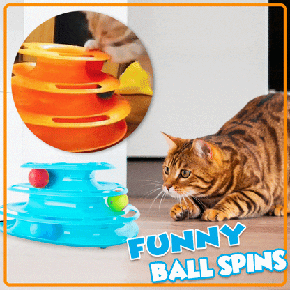 RZXEA™3-Tier Tower Cat Toy