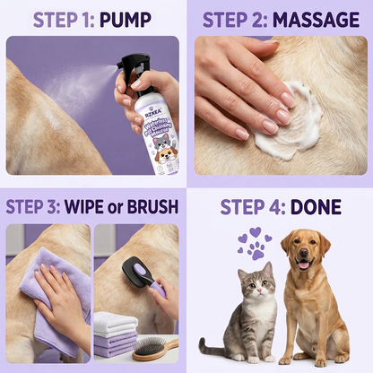 RZXEA™ Waterless Pet Cleansing Mousse