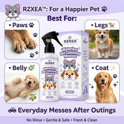 RZXEA™ Waterless Pet Cleansing Mousse