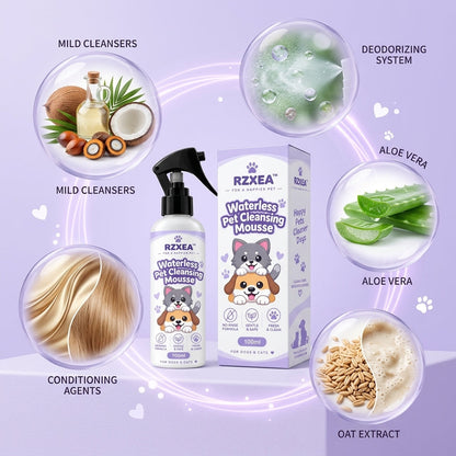 RZXEA™ Waterless Pet Cleansing Mousse