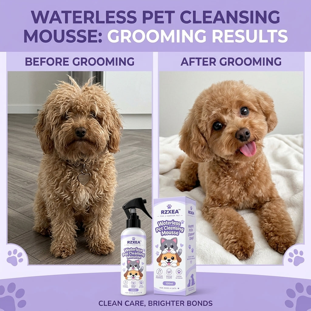 RZXEA™ Waterless Pet Cleansing Mousse
