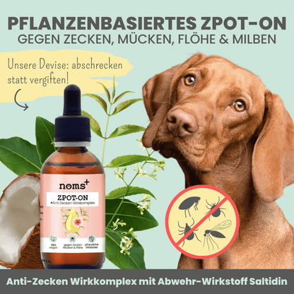 RZXEA™ Tick Protection for Dogs – Natural Spot-on against Fleas, Mites & Mosquitoes [50ml Annual Supply]