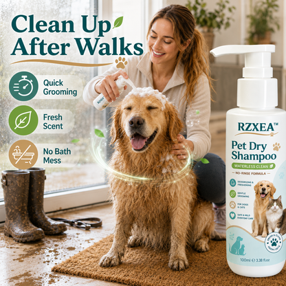 Rinse-Free Pet Shampoo Mousse