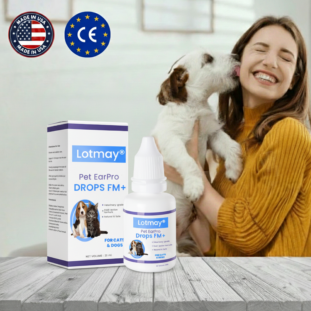 🌟 Official Store | Lotmay® Pet EarPro Drops FM+