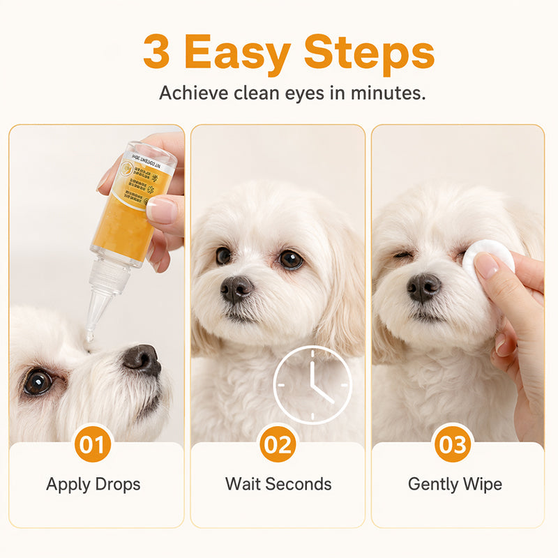 RZXEA™ Gentle Pet Eye Stain Remover Essence Nourishing Drops